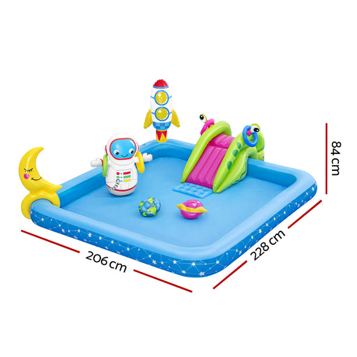 Bestway Kids Pool 228x206x84cm Inflatable Above Ground Swimming Play Pools 308L