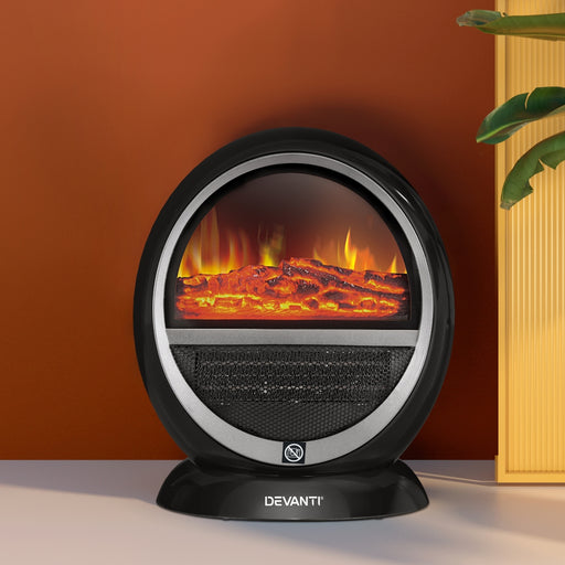 Introducing the Devanti Electric Fireplace Fire Heaters, delivering 1500W of warmth and ambiance to any room in your home