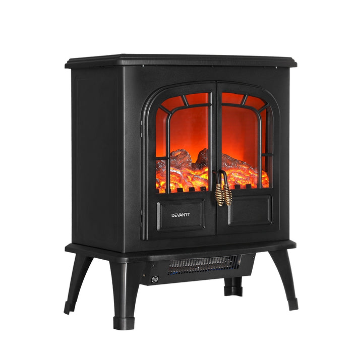 Experience the warmth and coziness of our Devanti Electric Fireplace Fire Heaters. With a powerful 2000W heating capacity