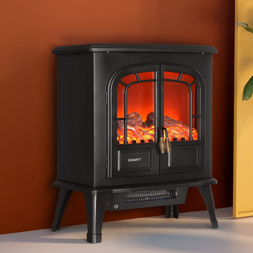 Experience the warmth and coziness of our Devanti Electric Fireplace Fire Heaters. With a powerful 2000W heating capacity