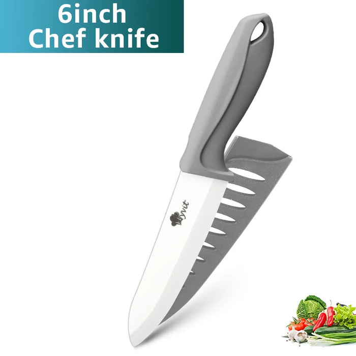 Experience the ultimate in precision and durability with Danoz Direct's Ceramic Knives. Made with white Zirconia blades