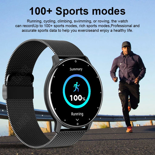 Introducing Danoz Direct - LIGE 2024 Smart Watch! Man and Woman - Featuring real-time activity tracking, heart rate monitoring, For iOs, Android