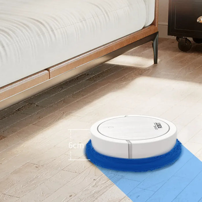 Danoz Direct - Danoz Direct Smart - Intelligent Wet And Dry Mopping/Sweeping Robot USB Rechargeable Mopping Machine -