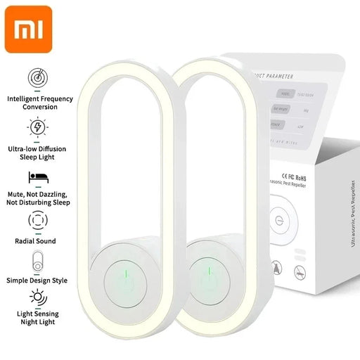 Danoz Direct - Xiaomi Ultrasonic Repellent Electronic Mosquito Repellent Mouse Spider Cockroach Plug In Device