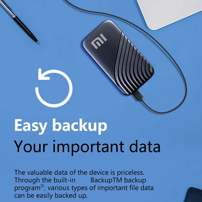 Lightning-fast data transfer and reliable storage with Danoz Direct - Xiaomi Original High-speed Solid State Hard Drive