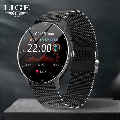 Introducing Danoz Direct - LIGE 2024 Smart Watch! Man and Woman - Featuring real-time activity tracking, heart rate monitoring, For iOs, Android