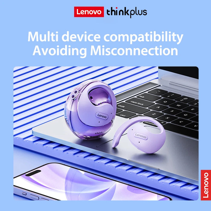 Experience the ultimate in wireless listening with Danoz Direct - Lenovo OWS Wireless Headphones Bluetooth Earphones! - Top Seller