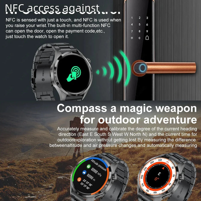 Get the ultimate smartwatch experience with Danoz Direct - Lige Smart Watch! Sleek HD screen, Health monitoring, GPS, waterproof