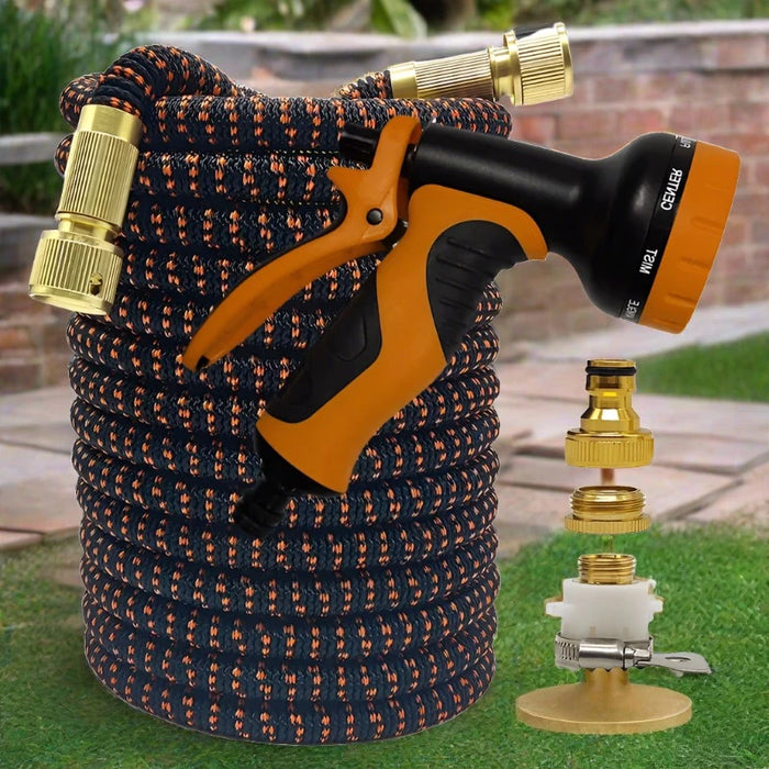 Transform your gardening and car washing experience with Danoz Direct - WaterBlast Expandable Hose -
