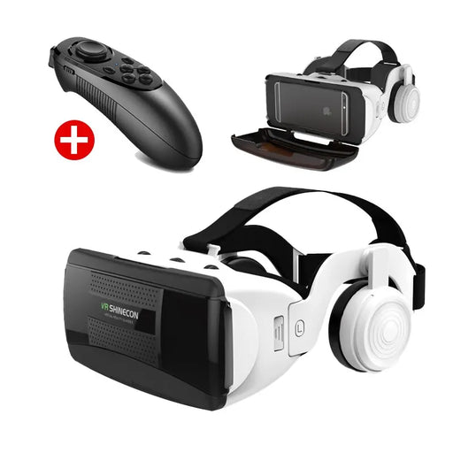 Experience virtual reality like never before with Danoz - G06EB Original VR Glasses! Immerse yourself in 3D worlds with this wireless headset
