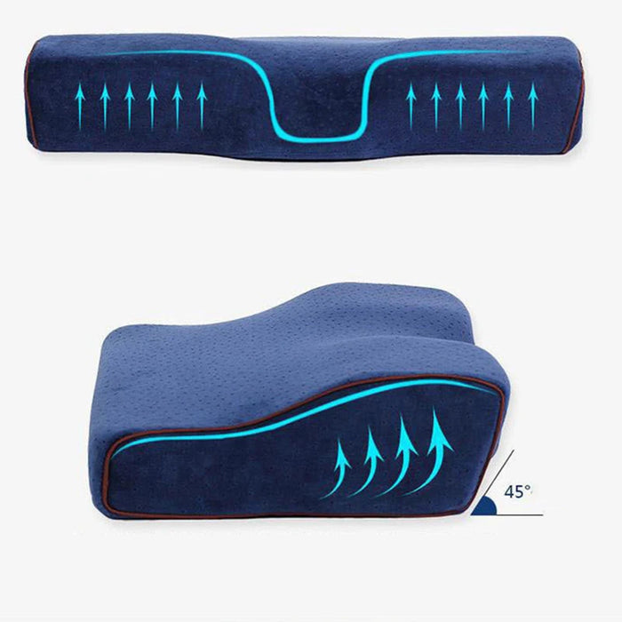 Get the ultimate sleep experience with Danoz Direct's Orthopedic Memory Foam Gel Pillow -
