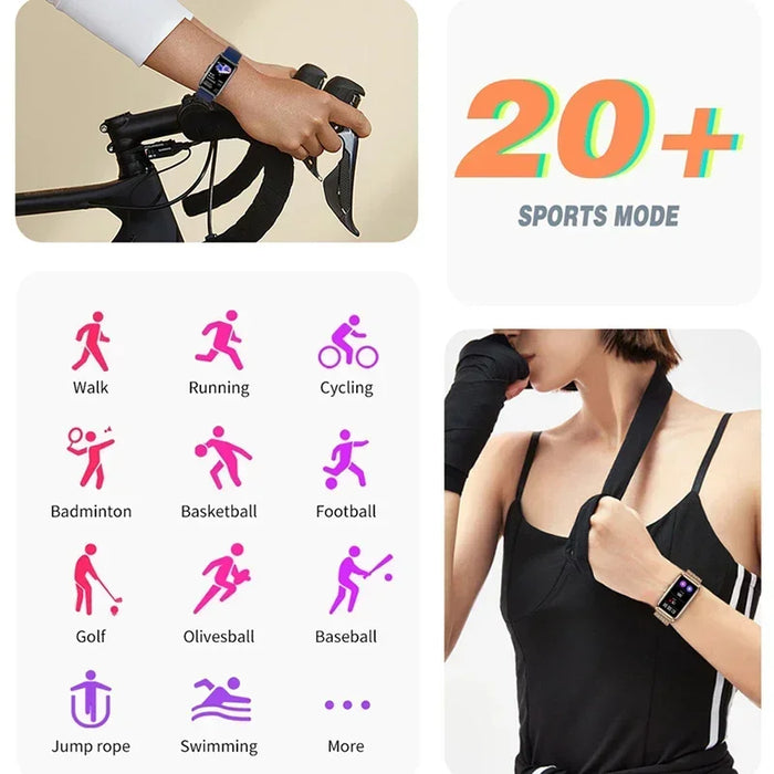 Transform your fitness game with Danoz Direct Xiaomi Sports Smart Watch. Designed for both men and women- Full Functions