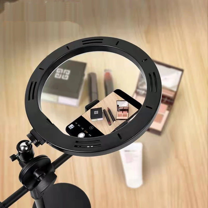 Effortlessly capture stunning photos and videos with the Danoz Direct - Overhead Tripod. The built-in Ring Light illuminates...