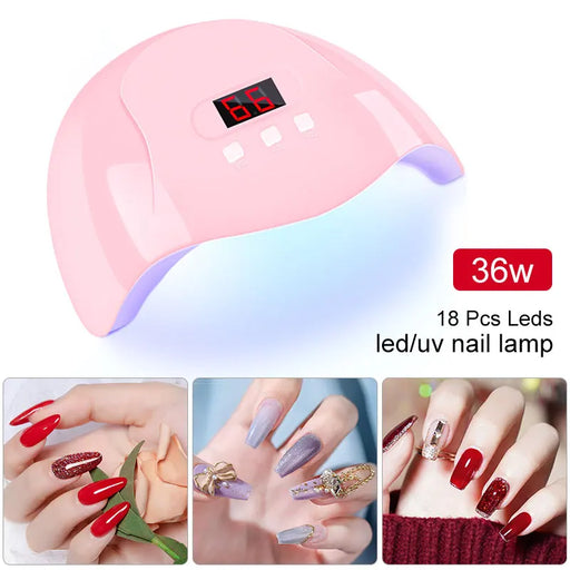 Get salon-quality nails at home with Danoz Direct's Hot Nail Dryer Machine! This USB powered lamp is perfect for drying and curing nail varnish