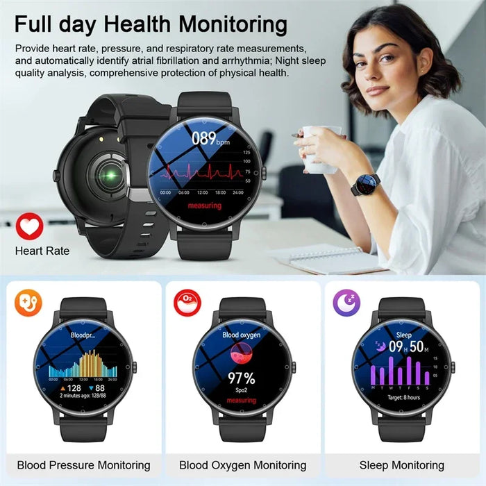 Elevate your fitness game with Danoz Direct's Lige 2024 HD Bluetooth Calling Smart Watch. Stay Connected