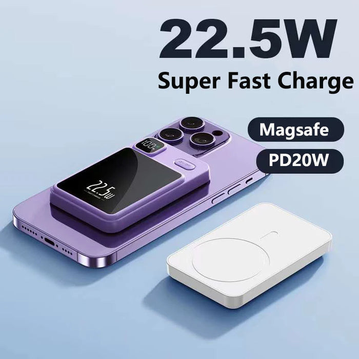 Introducing Danoz Direct Smart 20000mAh Wireless Charger Power Bank! With magnetic Qi technology and 22.5W fast charging