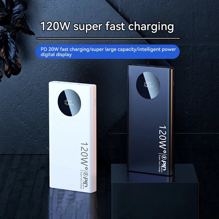 Experience unmatched charging speed and power with Danoz Smart - Xiaomi 120W Power Bank.