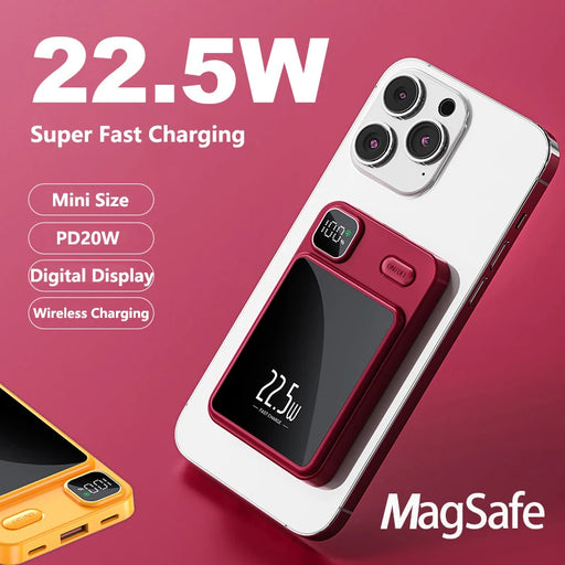Introducing Danoz Direct Smart 20000mAh Wireless Charger Power Bank! With magnetic Qi technology and 22.5W fast charging