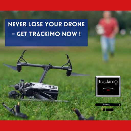 TrackimoDrone - the ultimate device for drone tracking/security, giving you power to monitor your drone’s location - Free Postage