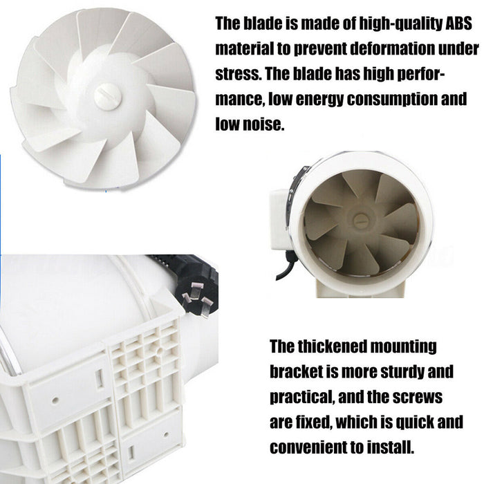 Transform your hydroponic setup with the Danoz Direct 8" Inch Extractor Fan+ Remote Duct.