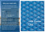 AURELAQUA Pool Cover 400 Micron 7.5x3.2m Solar Blanket Swimming Thermal Blue Silver