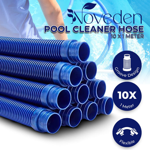 NOVEDEN 10 set 1m Pool Set Automatic Pool Cleaner Hoses (Blue) NE-PCH-100-TG