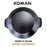 KOMAN Shinewon Two Hands Wok 28cm Ceramic Non-stick Titanium - BLACK