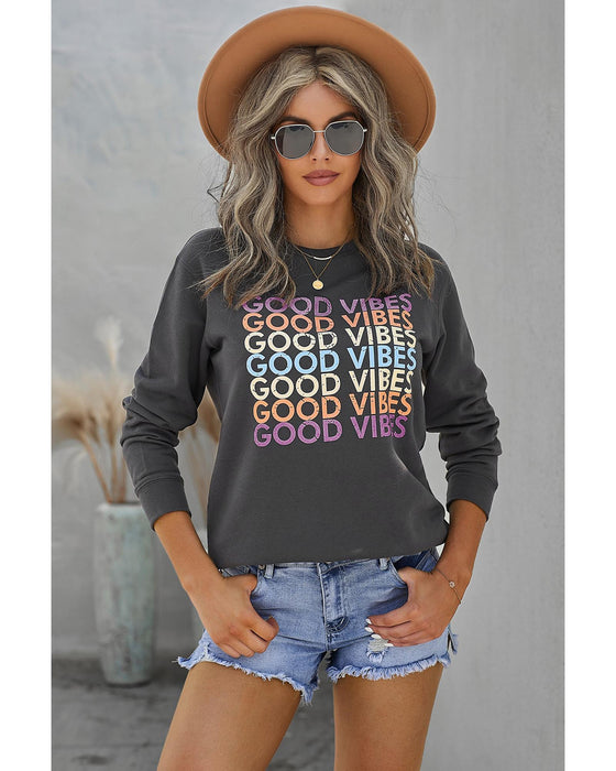 Azura Exchange Graphic Pullover Sweatshirt - S