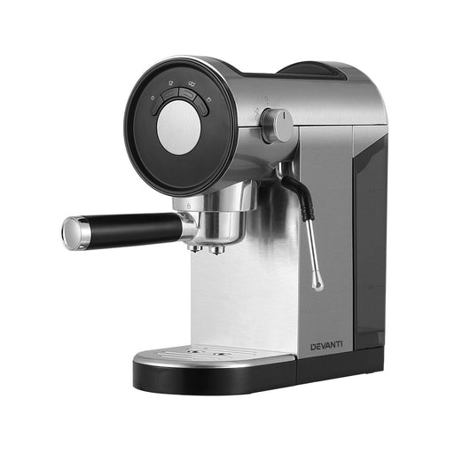 Danoz Direct - Devanti 20 Bar Coffee Machine Espresso Cafe Maker