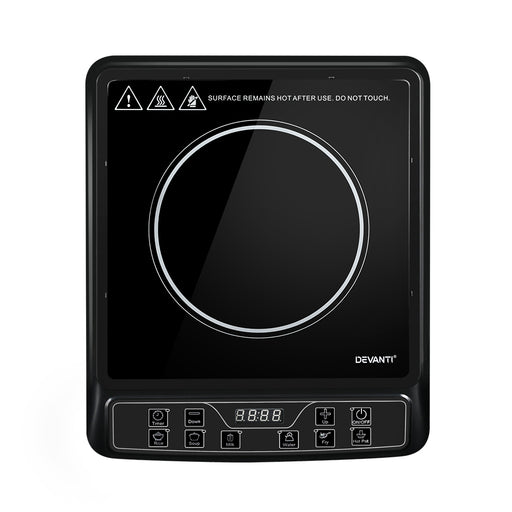 Danoz Direct - Devanti Induction Cooktop 30cm Portable Cooker