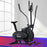 Danoz Direct - Everfit Exercise Bike 5 in 1 Elliptical Cross Trainer Home Gym Indoor Cardio