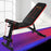 Danoz Direct - Everfit Weight Bench Adjustable FID Bench Press Home Gym 150kg Capacity