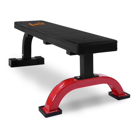 Danoz Direct - Everfit Weight Bench Flat Bench Press Home Gym Fitness 300KG Capacity