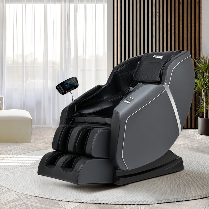 Experience ultimate relaxation and comfort with Danoz Direct - Livemor Massage Chair Electric Recliner Massager -