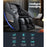 Danoz Direct - Livemor Massage Chair Electric Recliner Massager Black Decima