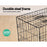 Danoz Direct - i.Pet 36" Dog Cage Crate Kennel 3 Doors