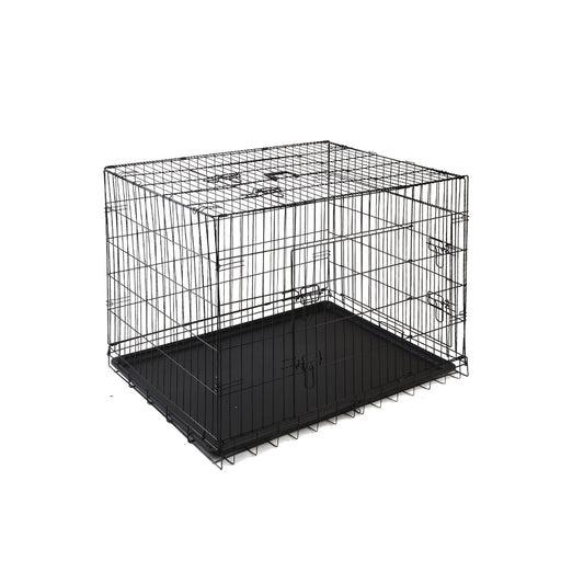 Danoz Direct - i.Pet 48" Dog Cage Crate Large Kennel 3 Doors