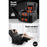 Danoz Direct - Artiss Recliner Chair Lift Assist Heated Massage Chair Leather Rukwa