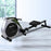 Danoz Direct - Everfit Rowing Machine Rower Elastic Rope Resistance Fitness Home Cardio Silver