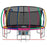 Danoz Direct - Everfit 16FT Trampoline for Kids w/ Ladder Enclosure Safety Net Rebounder Colors
