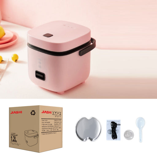 Danoz Direct - 1.2L Mini Rice Cooker Travel Small Non-stick Pot For Cooking Soup Rice AU STOCK