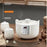 Danoz Direct - Joyoung White Porclain Slow Cooker 1.8L with 3 Ceramic Inner Containers