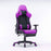 Danoz Direct - Gaming Chair Ergonomic Racing chair 165° Reclining Gaming Seat 3D Armrest Footrest Pink White
