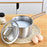 Danoz Direct - 6 Pc Kitchen Sauce Pan Pots Set 430 Stainless Steel Cookware Set Milk stock Pot Pans Set