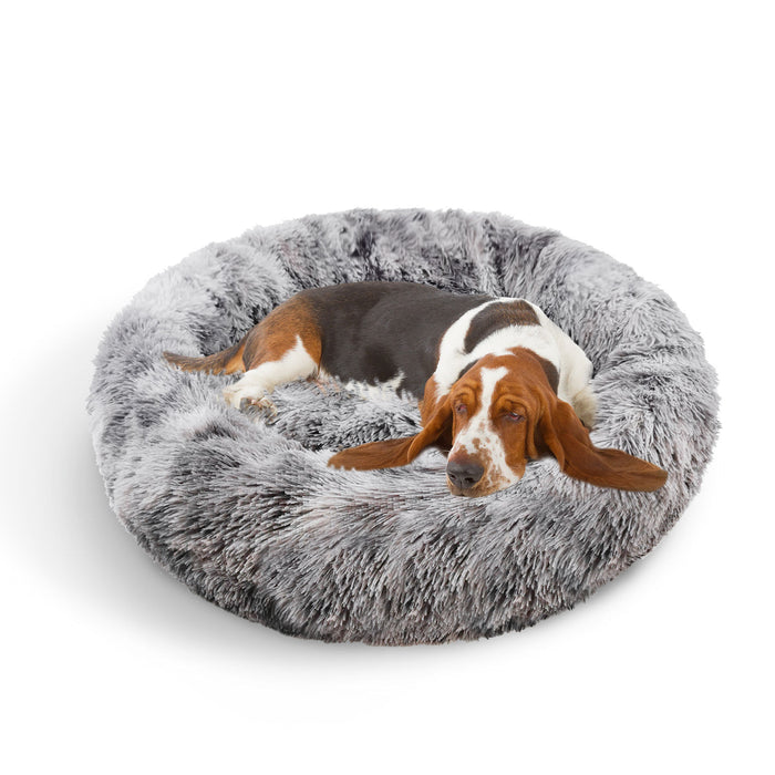 Danoz Direct - Pawfriends Pet Bed Dog Cat Calming Bed Sleeping Comfy Cave Washable Mat Extra Large 100cm