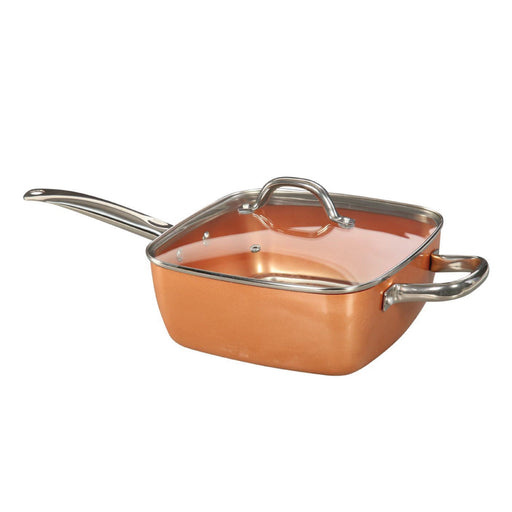 Danoz Direct - As Seen on TV - Discover the ultimate cookware experience with the Copper Chef All-Round Square Pan - Save $50