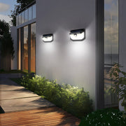 2 - Pack Solar Motion Sensor Wall Light(388 - Bead LED) - 3 Lighting Modes, IP64 Waterproof, Three - Sided Wide - Angle Lighting for Outdoor Security and Garden Lighting - danozdirect