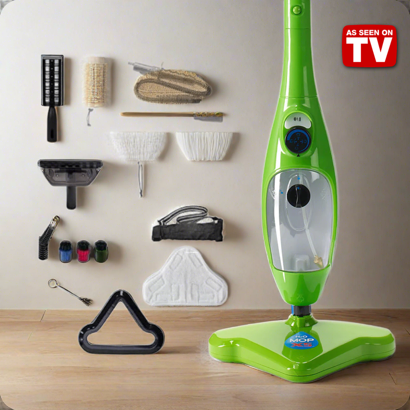 Danoz - As Seen on TV - Experience the cleaning power trusted by millions with this award-winning steam mop Full system