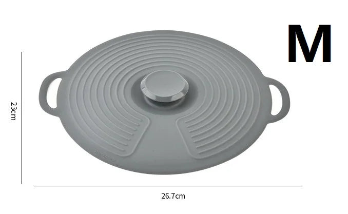 🍳 Danoz CookSmart | Silicone Pot & Pan Lid | Microwave Splash Guard | Heat & Cold Resistant -40°F to 446°F | Food-Grade | Bowls, Pots & Pans | S / M / L | Free Postage!