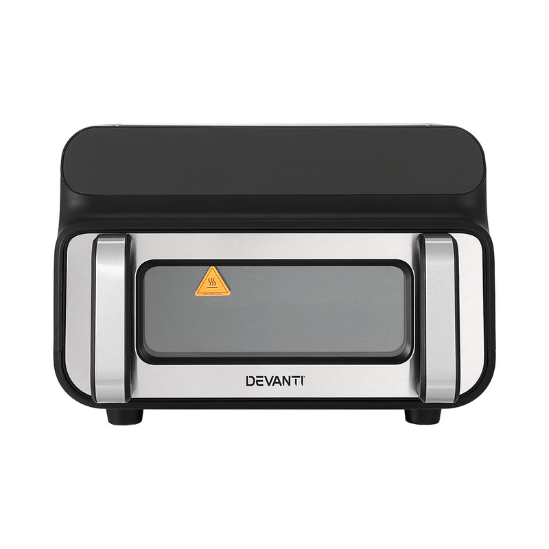Danoz Direct 🎯Kitchen Smart - Devanti Air Fryer 10L LCD Kitchen Oven - Incl. Delivery